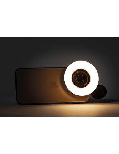 MAKRO OBJEKTÍV S LED OSVETLENÍM NA MOBIL