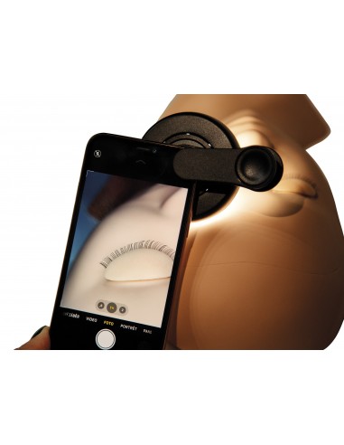 MAKRO OBJEKTÍV S LED OSVETLENÍM NA MOBIL